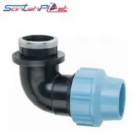 Колено зажимное с внутренней резьбой SDR11